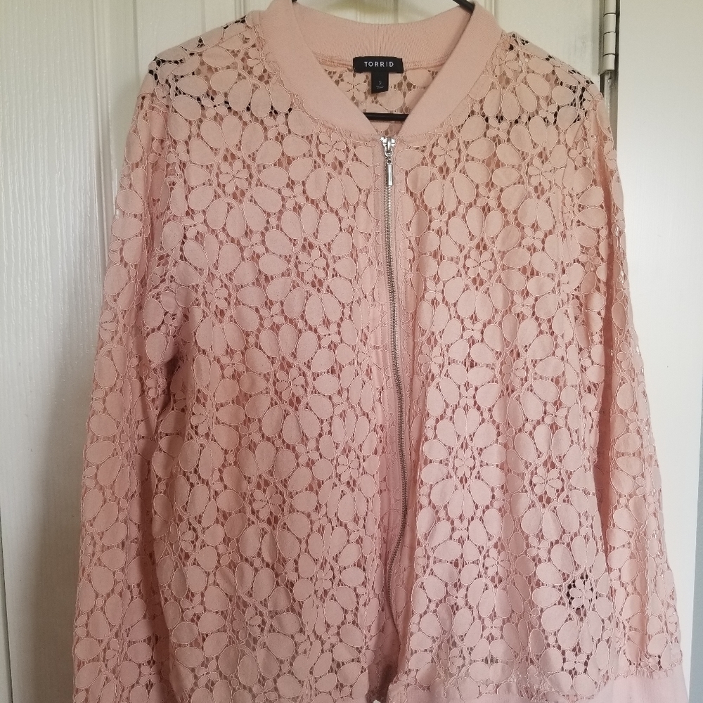 TORRID LACE JACKET